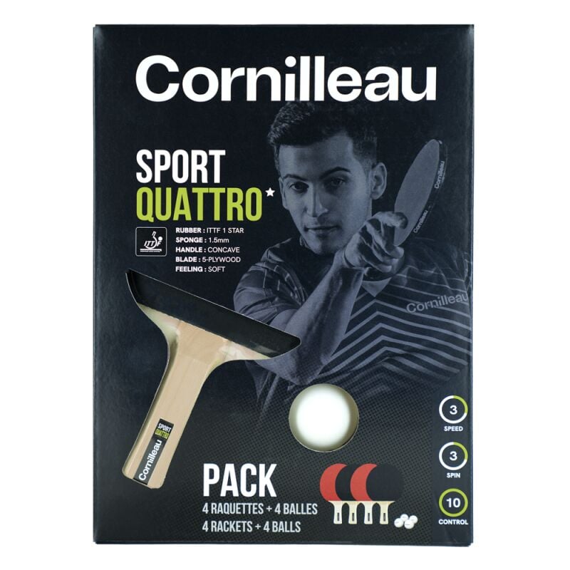 Sport Pack QUATTRO (4 Raket / 4 Top )