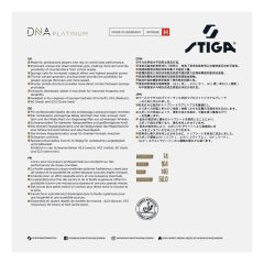 STIGA DNA PLATINUM - ( H - 50 )
