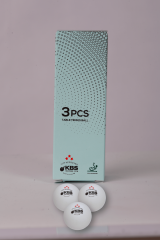 KBS 3* PRO PLASTİK 3 LÜ KUTU MAÇ TOPU ( ITTF ONAYLI)